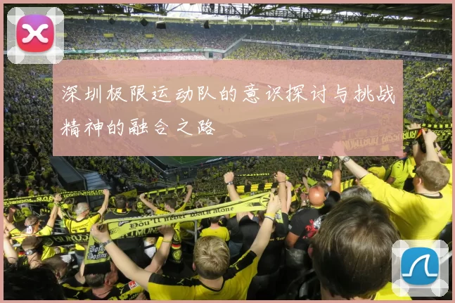 深圳极限运动队的意识探讨与挑战精神的融合之路