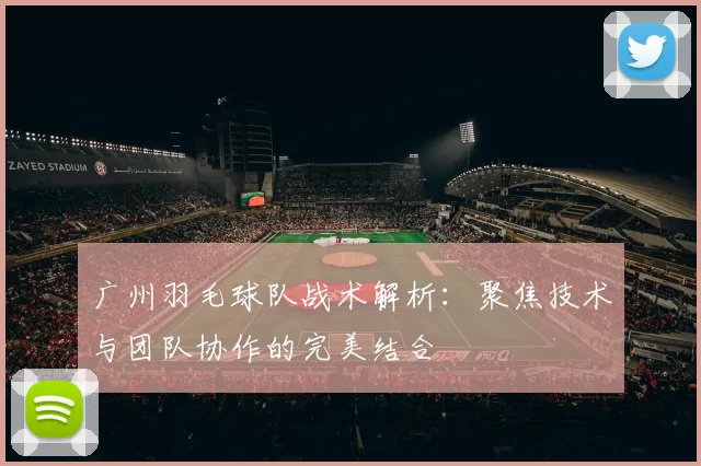 广州羽毛球队战术解析：聚焦技术与团队协作的完美结合